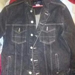 Nautica mens blue jean jacket..